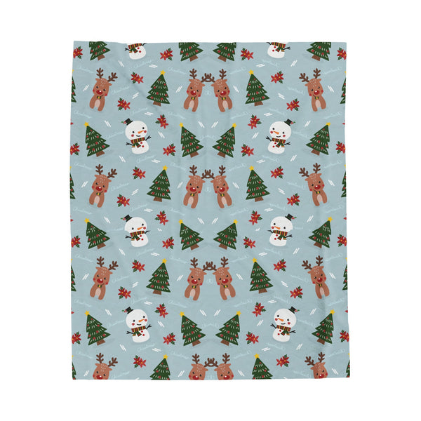 Christmas Blanket Soft and Cozy 50x60 inches - Perfect for Gifts and Holiday Decor